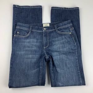 White House Black Market Jeans Womens 8 Reg Blanc